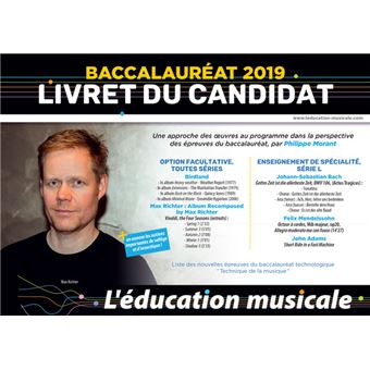 L'éducation musicale Bac 2019