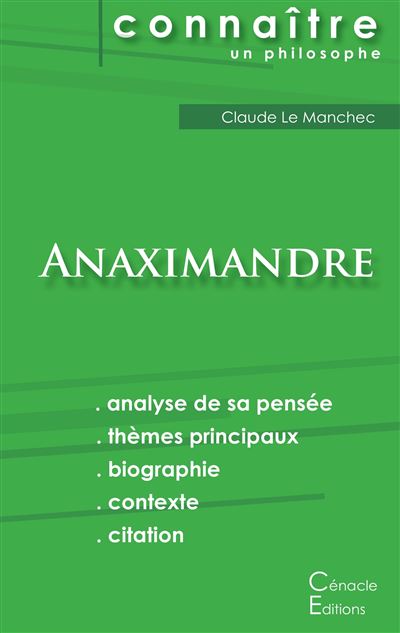 Comprendre Anaximandre