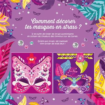 Masques en strass