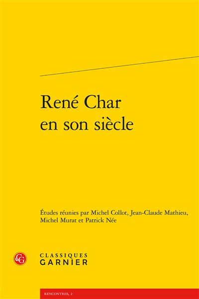 René char en son siècle