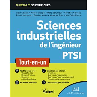 Sciences industrielles de l'ingénieur PTSI