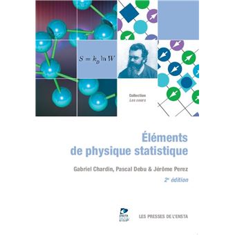 Éléments De Physique Statistique - Broché - Gabriel Chardin, Pascal ...