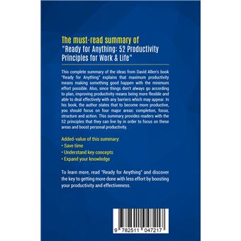 Summary: Ready for Anything