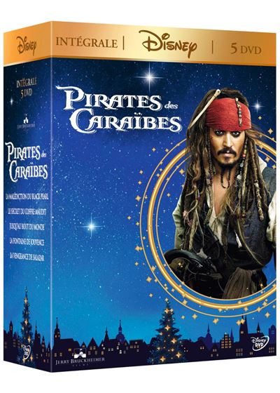 Coffret Pirates Des Caraïbes 1 à 5 DVD