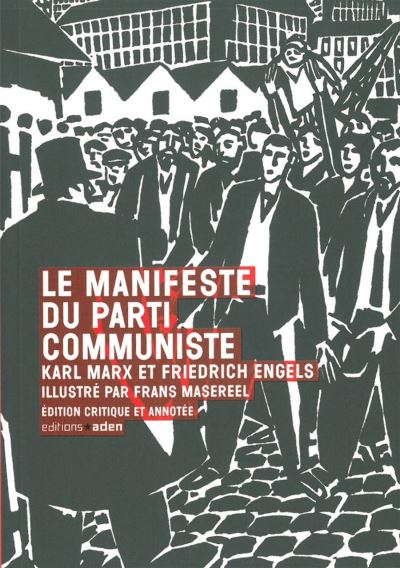 Le manifeste du parti communiste illustré par Frans Masereel