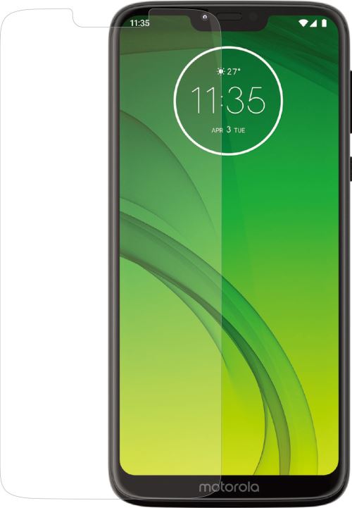 Azuri Tempered Glass Flat Rin Arm Transparent Motorola G7 Power