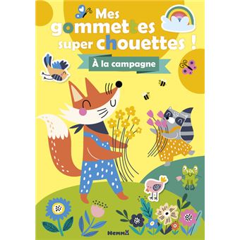 Mes gommettes super chouettes - A la campgne