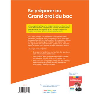 Se préparer au Grand oral du bac 2023 - Terminale