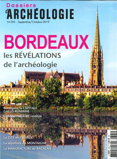 Dossiers d'archeologie,395:la ville de bordeaux