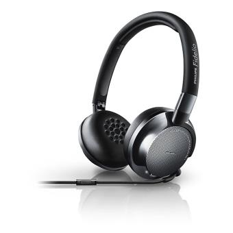 Philips Fidelio NC1 - Écouteurs avec micro - circum-aural - filaire - Suppresseur de bruit actif - jack 3,5mm