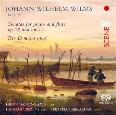 Sonatas For Piano And Flute Opus 18 And Opus 33 Trio D Major Opus 6