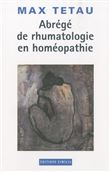 Abrégé de rhumatologie en homéopathie