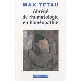 Abrégé de rhumatologie en homéopathie