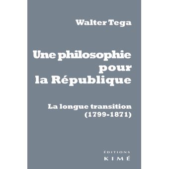 Une philosophie pour la République