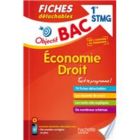 Objectif Bac Fiches Detachables Sciences De Gestion 1ere Stmg Broche Sacha Tisserand Achat Livre Fnac