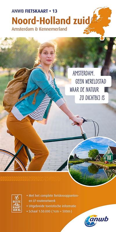 Noord-Holland Zuid, Amsterdam Fietskaart 13