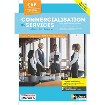 Commercialisation et services CAP CS HCR - 2024 - Pochette - élève - + iManuel