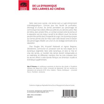 De la dynamique des larmes au cinéma