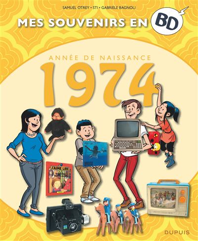 Mes souvenirs en BD - 1974 -  Sti - broché