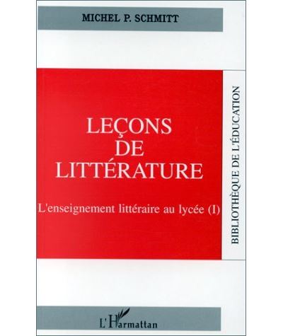 Lecons de litterature