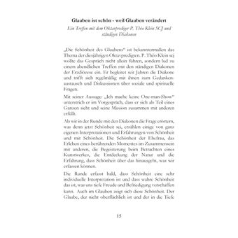 Die Schönheit des Glaubens