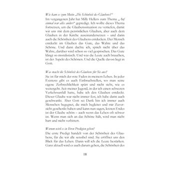 Die Schönheit des Glaubens