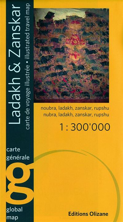 Carte ladakh-zanskar (generale) - Abram Pointet - broché