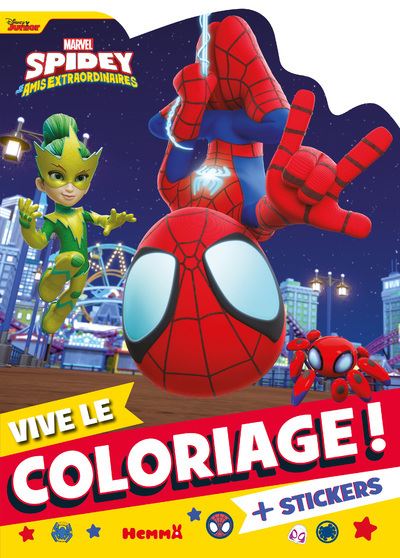 Marvel Spidey Et Ses Amis Extraordinaires - Pyjama Court Enfant Garçon Spiderman