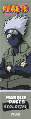 Marque-pages à colorier Naruto   Édition Kakashi