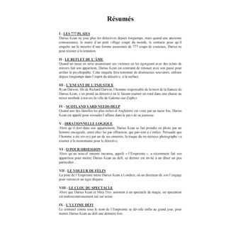 LES ENQUÊTES DE DARIUS KEAN - Volume 1