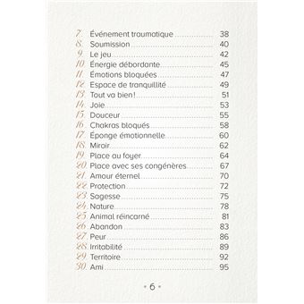 Messages de mon animal de compagnie