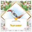 Les Grands carrés d'Art-thérapie Savane
