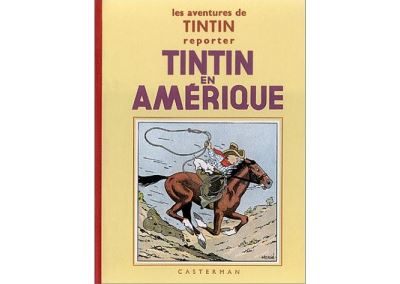 Sérigraphie Tintin En Amérique, Hergé, Tirage 2000, Produit Dérivé