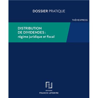 Distribution de dividendes