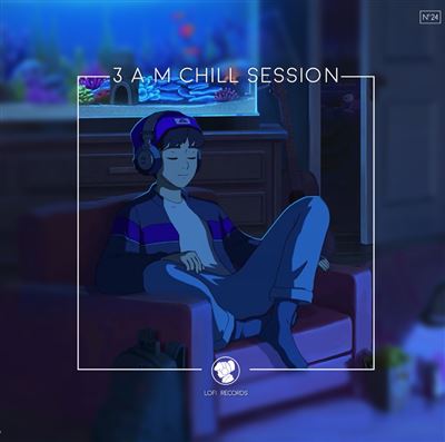 LOFI GIRL PRESENTS : 3 A.M CHILL SESSION Édition Numérotée Vinyle Bleu