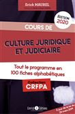 Culture juridique et judiciaire 2020