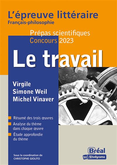 Epreuve littéraire Thème de l'année 2023-2024 prépa scientifique -  Collectif - broché