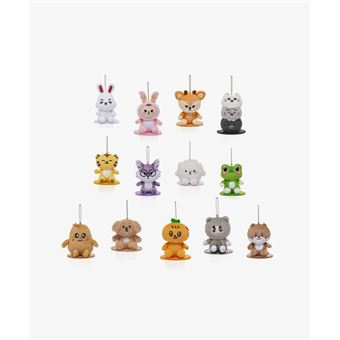 Magnet Plush Keyring Seventeen Tamtam Miniteen - Seventeen - Objet