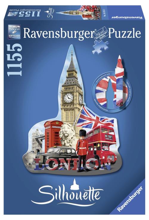 Puzzle 1155p Big Ben Silhouette Ravensburger