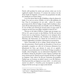 Y-a-t-il eu un temple de Salomon à Jérusalem ?