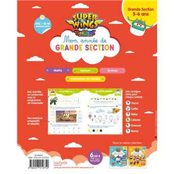 Super Wings - Mon année de Grande Section (5-6 ans)