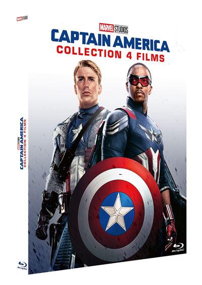 Coffret Captain America 4 Films Blu-ray