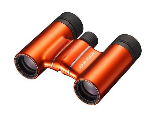 Jumelles Nikon Aculon T01 8 x 21 Orange à Prisme en toit