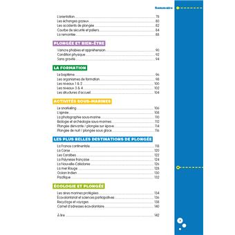 Les fiches pratiques de la plongée