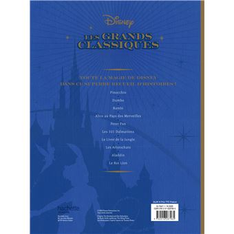 DISNEY - Les Chefs-d'oeuvre - Les Grands Classiques