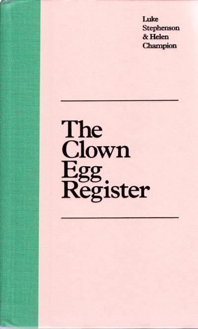 CLOWN EGG REGISTER