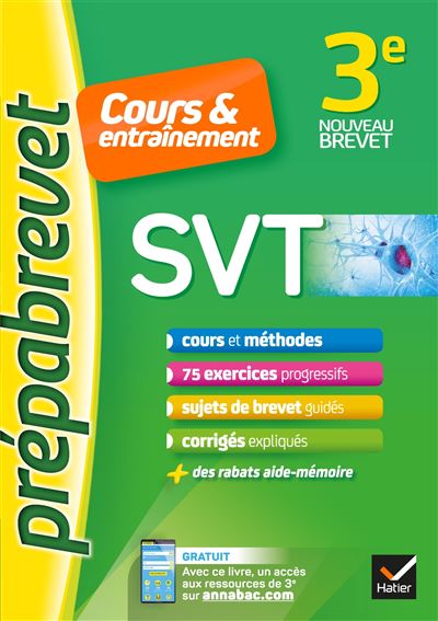 SVT 3ème Nouveau brevet