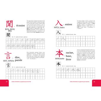 Cahier d'initiation au Japonais pour les Nuls