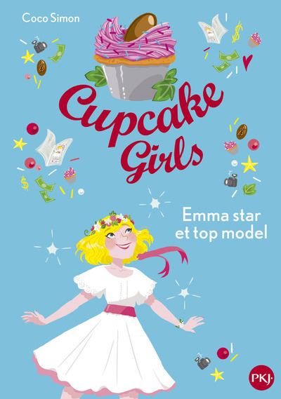 Cupcake Girls - tome 11 Emma star et top model - Coco Simon - Poche