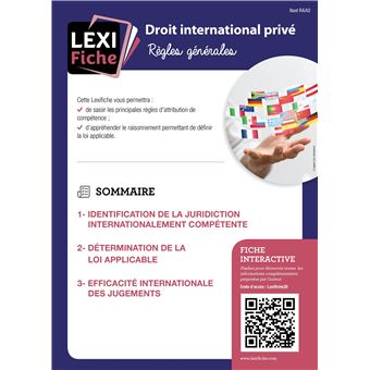 Droit international privé